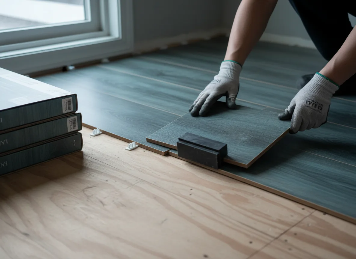 Luxury Vinyl Plank Installation company in Halltown, MO